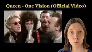 Queen - One Vision (Official Video) REACTION