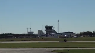 Wings Over Dallas 2018 - Saturday C-47 takeoff (poor quality)