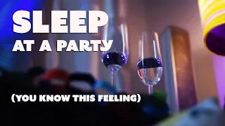 Sleeping on the couch at a party - (3 hours relaxing ambience and music)