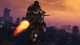 GTA 5 Online - HOW TO FLY FOREVER ON THE ROCKET BIKE!!! (Best Flying Method EVER!!)