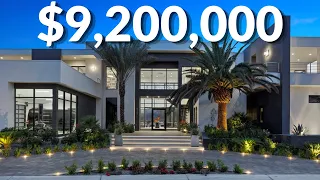 Inside a $9,200,000 MEGA Mansion With INSANE Entertainment | Las Vegas Luxury Home Tour