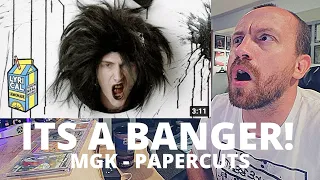 HIS BEST ROCK SONG? Machine Gun Kelly - Papercuts (Directed by Cole Bennet) FIRST REACTION!