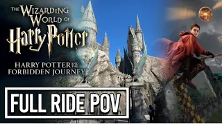 Harry Potter and the Forbidden JourneyReopens - Full Ride POV - Universal StudiosHollywood