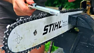 How to Sharpen a Chainsaw?