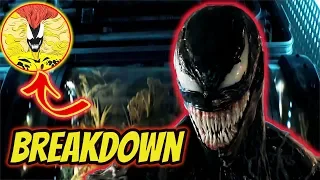 VENOM Trailer 2 BREAKDOWN - 5 New Symbiotes & Comics References Explained!