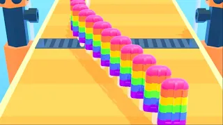 Popsicle Stack🍧  All Levels Gameplay Android, IOS Lvl#8 🎮