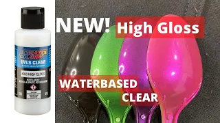 Createx  4053 high gloss clearcoat test, review, and spray out!  For modelers and so much more!