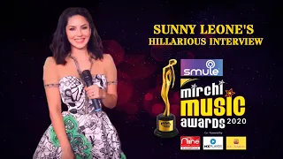 Sunny Leone's hillarious interview at MIRCHI MUSIC AWARDS | RJ Sangy