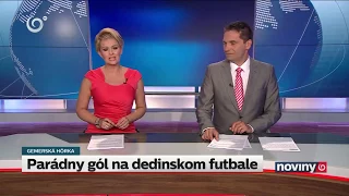 Gól Vladislava Vávru (FK Gemerská Hôrka) z polovice ihriska