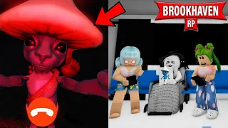 NUNCA LLAMES A SMURF CAT A LAS 3AM EN BROOKHAVEN *QUE MIEDO* GATO PITUFO EN ROBLOX karola20