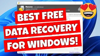 BEST FREE Windows File Recovery Recuva Those Files