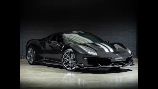 Ferrari 488 Pista - Nero Daytona