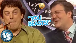 "You BEASTS!" Making Fun Of Stephen Fry On Qi!