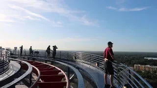 Standing On Top Of A 200 Foot Roller Coaster On National Roller Coaster Day!