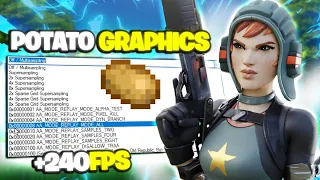 How to Get Potato Graphics in Fortnite! (Max FPS + 0 Delay)