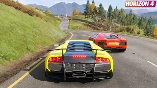 Forza Horizon 4 - Lamborghini Murcielago SV | Goliath Race Gameplay