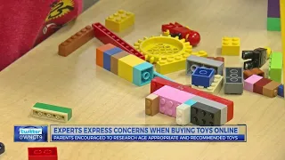 Experts express concerns when buying toys online