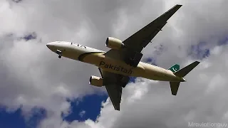 38+ Minutes of Plane Spotting at Birmingham Airport | 50+ Movements | Qatar, Emirates, PIA, Blue Air