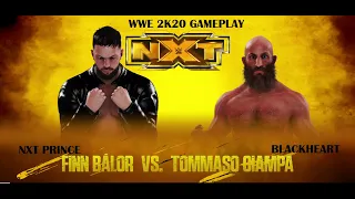 Finn Balor V/S Tommaso Ciampa WWE 2K20 PS4 Full Match