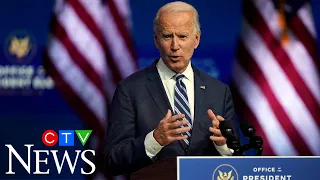 'An embarrassment': Biden on Trump's refusal to concede