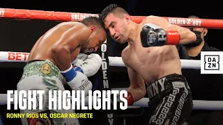 HIGHLIGHTS | Ronny Rios vs. Oscar Negrete