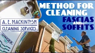 Professional Method For Cleaning Fascias And Soffits