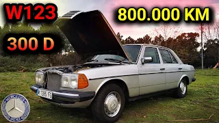 Mercedes W123 300D 👉🏼 The ONE MILLION KM car