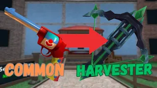 Common To Harvester in ONE VIDEO!!! (MM2)