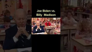 Joe Biden vs Billy Madison. #funny #comedy #Biden #adamsandler #humor