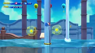 Sonic Superstars: drowning above water