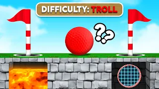 This Troll Course is Impossible in Golf It!