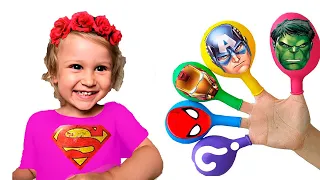 The superhero dance  | pretend to play with Magic Balloon | | Bobosiki TV Kids Songs