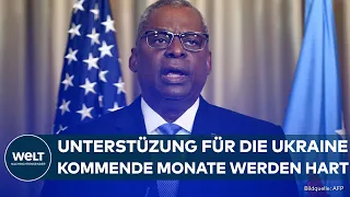 RAMSTEIN-TREFFEN: Westliche Partner bekräftigen langfristige Waffen-Hilfe für die Ukraine