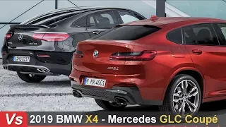 2019 BMW X4 Vs Mercedes GLC Coupe ► Side By Side Comparison