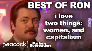 Ron Swanson loves two things | Parks and Recreation