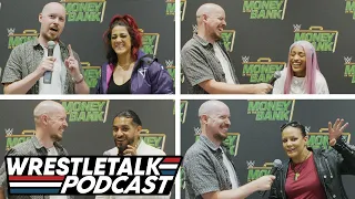 WWE Money in the Bank 2023 Interviews! Bayley, Shayna Baszler, Santos Escobar & Zelina Vega!