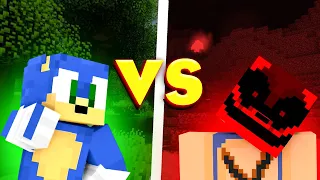 Monster School: Sonic vs Sonic exe - Minecraft Animation