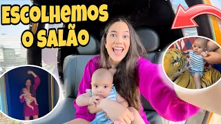 ESCOLHEMOS O SALÃO DA FESTA DE 1 ANO DO DAVI 🥳❤️ *apaixonada*