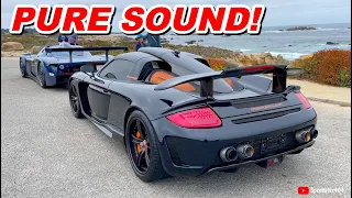 PURE SOUND! Gemballa Mirage GT & Maserati MC12 Corsa Cold Start, Revving & Acceleration Sound