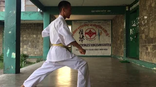 KATA TAIKYOKU SONO 1 2 & 3 || KYOKUSHIN KARATE KATA