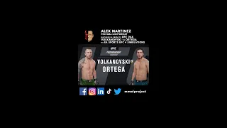 #UFC266 #PFL #Lightweight #AlexMartinez predicts #AlexanderVolkanovski vs #BrianOrtega #shorts