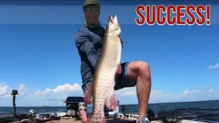 Minnesota Musky Fishing Success - Big Musky Dreams Episode 3 (Leech Pt.2)