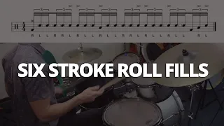 5 Practical Six Stroke Roll Fills