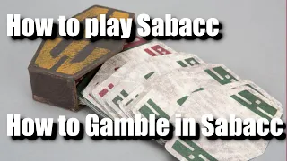 How To play Sabacc: Normal and gambling rules (StarWars Galaxy's edge game Han Solo game)