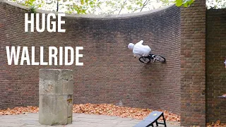 HUGE CURVED WALL RIDE!