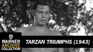 Tarzan Feeds Nazi To Lion | Tarzan Triumphs | Warner Archive