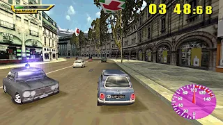 The Italian Job PS1 Gameplay HD (Beetle PSX HW)