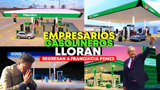 Mira🤭Dueños de Gasolineras en Mexico estan regresando con PEMEX,🇲🇽¿Porque Sera?😳