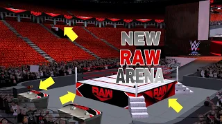 RAW ARENA | NEW RAW ARENA for WWE SVR 2011/2K20 for PSP by EXTREME SVR 11 MODS