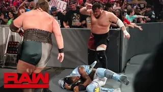 The New Day vs. Samoa Joe & The Viking Raiders: Raw, July 1, 2019